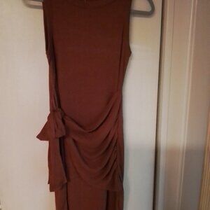 Kayleigh knit fitted sleeveless dress